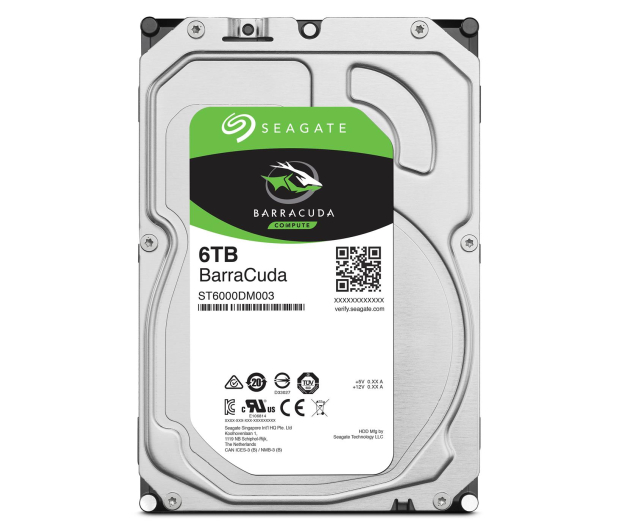 Seagate BARRACUDA 6TB 5400obr. 256MB - 581684 - zdjęcie 2